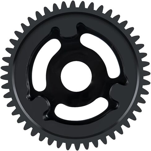 RC Carbon Steel Sper Gear 48p 45t 48t 55t Gears for 1/16 Tra-xxas Rally 4WD Summit VXL E-Revo VXL Slash Upgrade Gear (45T) in Kuwait