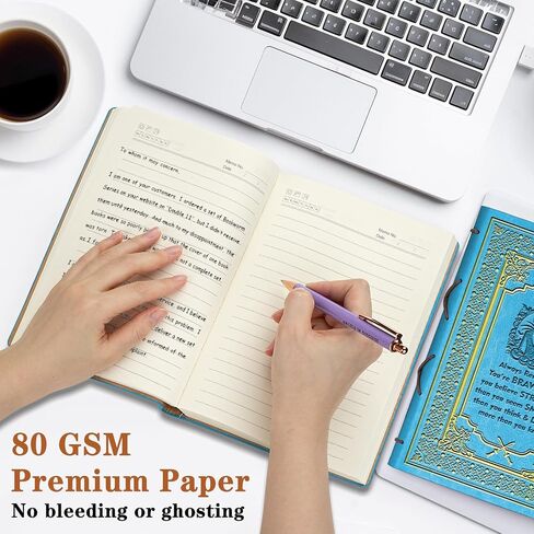 Purple A5 Jack & Sally Gift Faux Leather Vintage Notebook Inspirational Gift Hardcover Executive Notebook,320 Pages Thick Ruled Paper With Pen,Carnival Halloween Christmas Gifts for Son Daughter (Jack Sally Purple) in Kuwait