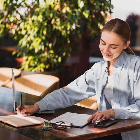 Lined Journal Notebook for Women Men, Journals for Writing, A5 Aesthetic College Ruled Notebook for Work, Travel, School,318 Numbered Pages, 5.8"x8.4" in Kuwait