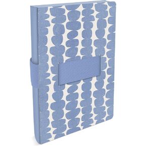 Studio Oh! Mothers Day Gifts Casey Notebook with Phone Holder - Stylish Design with Elastic Loops, 192 Lined Pages, 100 GSM, Coptic Binding - Ideal for Professionals, Students, Travelers - Darling Dots in Kuwait