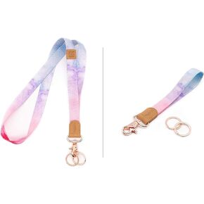 Pockt Lanyard for Keys Neck and Wrist Lrist Lanyard Bundle للرجال والنساء Cool Lanyards | مزاج