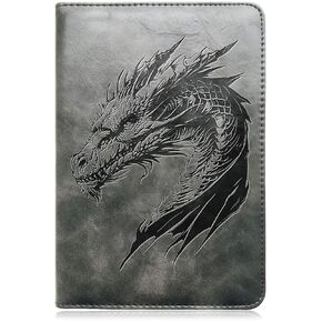 Sohospark Vintage Dragon Dragon مجلة Faux Leathe