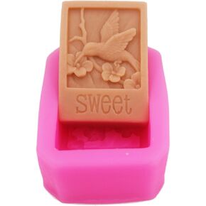 Longzang Sweet S004 Art Silicone Craft DIY قوالب الصابون المصنوعة يدويًا