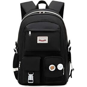 Makukke School Backpacks for Teen Girls - Laptop Backpacks 15.6 Inch College Cute Bookbag Anti Theft Women Casual Daypack