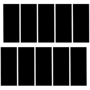 YOFONE Smart Permanent Vinyl for Cricut Joy Machine,10 Sheets 5.5" x 12" Black No Cutting Mat Required Vinyl