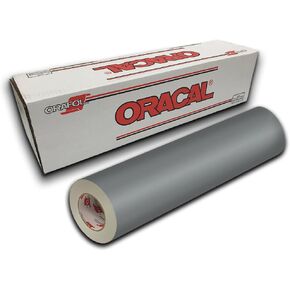 Oracal 631 Exhibition Cal Matte Finish - 12" x 10ft - Middle Grey 074