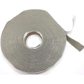 TAPE TAPTY GRAY PATTY/BUTYL 1/8 "× 3/4" × 30 "(لفة واحدة)
