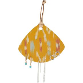 Lucky Brand Painted Card Modern Arring Set, Two Tone, One Size