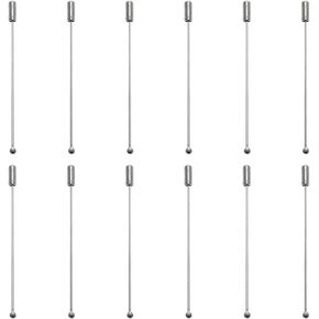 جولة الرأس boutonniere دبابيس السترة دبوس دبوس بروش الدعوى TIB الملحقات الوشاح دبوس 2.75in 12pcs