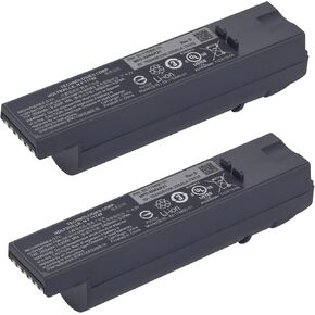 بطارية استبدال 2 PCS لحمار وحشي 8100 سلسلة الماسحات الضوئية DS8100 DS8170 DS8178 BTRY-DS81EAB0E-00 BTRY-AZDS81EAZB0E-00 71-176890-01 82-176890-01 BARCODE SCARNER PRATTE