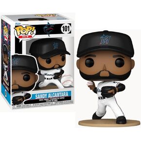 Funko Pop Marlins - Sandy Alcantara - MLB - Baseball Collectable Vinyl Figure - Gift Idea - Official Merchandise - Toys for Kids & Adults - Sports Fans