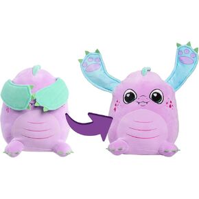 Flipeez Glush Plush Jett ، Dragon ، Ages 3 and Up