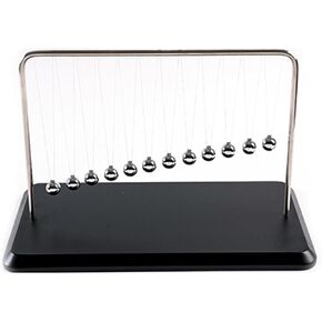 Newtons Cradle Balance Balls Decorations Office Office For Science Physics Gadget Base Base Pendelum Decord Decoring Motion Motion Motion Toy Cool & Office Accessories (5 Beads)
