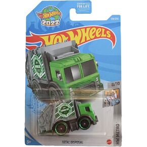 Hot Wheels Total Disposal, [Green/Gray] 139/250 Metro 8/10 2022 Earth Day
