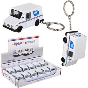 رود آيلاند الجدة 2.5 "Die-Cast Prown Mini Main Carrier Consire-keychain