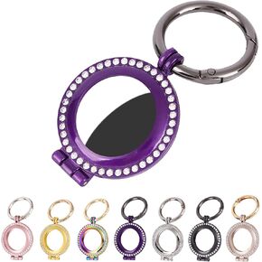 حامل العلامات الجوية لصالح Apple Air Tag Holder Airtags Airtags للحيوانات الأليفة والكلاب والقطط وحقائب الظهر (أرجوانية)