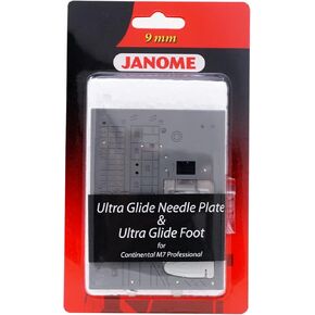 Janome Ultra Glide Foot and Needle Plate Lit U for M7