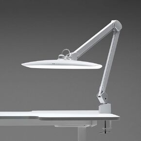 4BLANC® Shadowless Eye-Caring Dimmable LED Lamp with Desk Clamp and Adjustable Arm