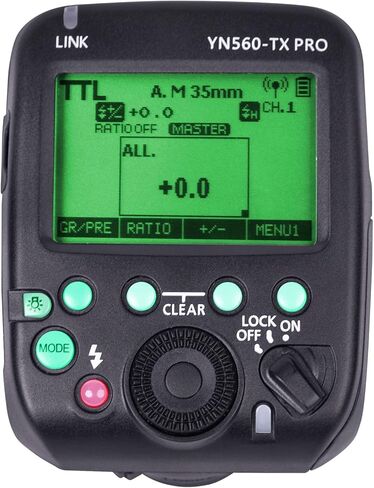 YONGNUO YN560-TX PRO C Flash Transmitter Control Trigger, 1/8000s HSS TTL, for YN862C YN968C YN200 YN685C (II) YN622C II for C in Kuwait