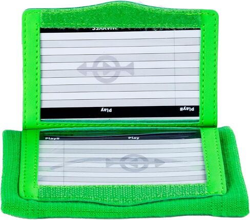 Football Play Wristbands for Adults - QB WR Playbook Wristband | Wrist Coach for Basketball，Softball, Baseball & More Sports | Machine Washable - 10 Pack in Kuwait