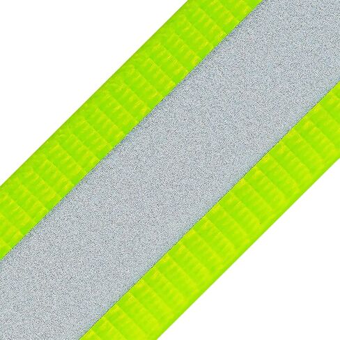 Strapworks BioThane 1 Inch Heavy Duty Polyester Reflective Webbing Strap Roll Waterproof, Gold Series, 25 Feet, Black in Kuwait