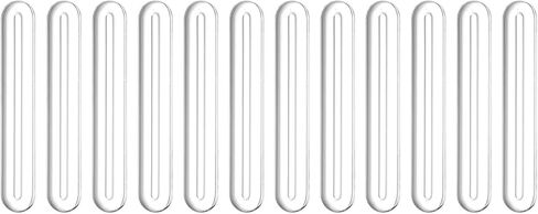 uxcell Wall Protector from Furniture, Clear Furniture Bumpers Silicone Rubber Wall Bumper Guards Cabinet Door Bumper Adhesive Wall Protector Bumpers, 3.94''L x 0.63''W x 0.2''T, 18 Pcs in Kuwait