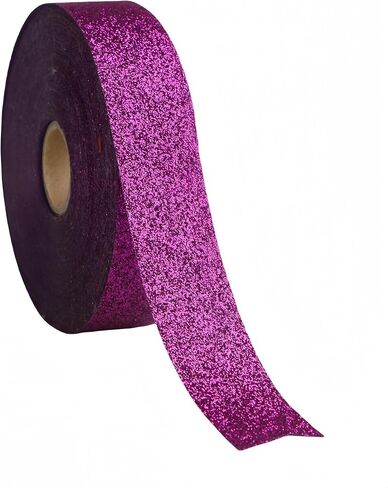 Glitter Ribbon 7/8 Inch x 25 Yards Sparkle Ribbon for Homecoming Mums Wrapping, DIY Crafts, Wreaths, Tree Ornaments, Wedding Parties, Home Decoration (Royal Blue) in Kuwait