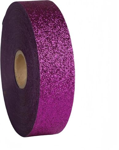 Glitter Ribbon 7/8 Inch x 25 Yards Sparkle Ribbon for Homecoming Mums Wrapping, DIY Crafts, Wreaths, Tree Ornaments, Wedding Parties, Home Decoration (Royal Blue) in Kuwait