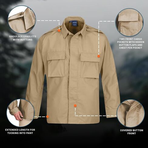 Propper Men's BDU Shirt – Long Sleeve in Saudi Arabia