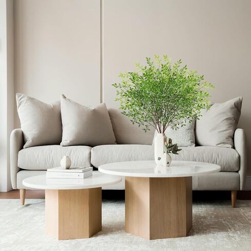 Dremisland نبات اصطناعي 43.3 بوصة فرع نبات الخيزران الاصطناعي 2 قطعة سيقان خضراء اصطناعية نباتات الخيزران المحظوظة شجيرات وهمية نباتات شجيرات خضراء للمنزل الزفاف مكتب حديقة ديكور (أخضر) in Kuwait