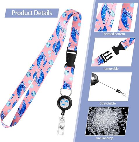 2 Cruise Lanyards+4 Water-Resistant Luggage Tag Holders | Perfect for Couples | Compatible with Carnival, Princess, Norwegian (NCL), P&O, Holland America, MSC, Costa Cruise Lines in Saudi Arabia