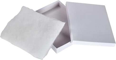 Cotton Filled Kraft Jewelry Boxes - 7" x 5½" x 1" - Case of 100 in Kuwait