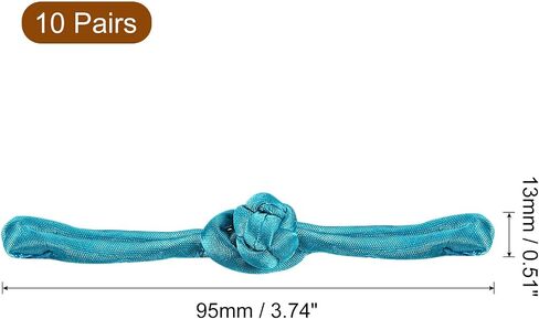 uxcell Chinese Knots Sewing Buttons Closure, Sewing Buttons Fasteners for DIY Cheongsam Tang Suit Cloak Coats Bridal Costumes Outfit in Saudi Arabia
