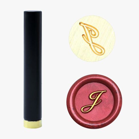 Letter C Wax Seal Stamp - Mini Initial Sealing Wax Stamp, 0.47 Inch/12mm Brass Capital Letter with Handle for Party Invitations, Envelopes, and Letters in Saudi Arabia