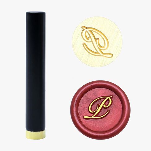 Letter C Wax Seal Stamp - Mini Initial Sealing Wax Stamp, 0.47 Inch/12mm Brass Capital Letter with Handle for Party Invitations, Envelopes, and Letters in Saudi Arabia
