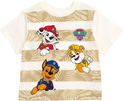 طقم تي شيرت وسروال كرة سلة لعيد الميلاد من Paw Patrol، مقاسات من الأطفال الصغار إلى الأطفال الكبار (2T - 10-12) in Saudi Arabia