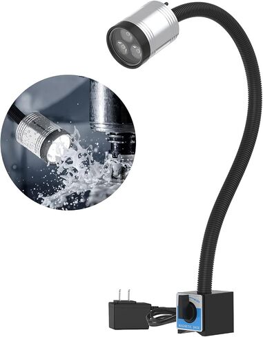 led work lights, IP65magnetic work light, 1200 lumen work lights for mechanics, magnetic base for milling machines, machine lights for workbenches and basements in Kuwait