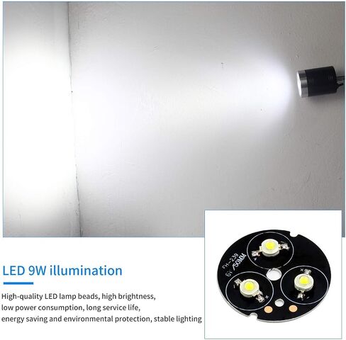 led work lights, IP65magnetic work light, 1200 lumen work lights for mechanics, magnetic base for milling machines, machine lights for workbenches and basements in Kuwait