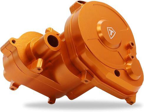 TREAL Ryft Transmission Gearbox W/Motor Mount, Aluminum 7075 CNC Machined Transmission Housing Set for 1/10 Axial RBX10 Ryft Upgrades (Silver) in Kuwait