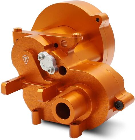 TREAL Ryft Transmission Gearbox W/Motor Mount, Aluminum 7075 CNC Machined Transmission Housing Set for 1/10 Axial RBX10 Ryft Upgrades (Silver) in Kuwait
