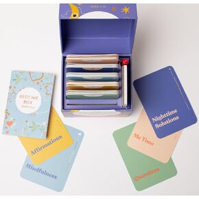 The Bedtime Box : 60 Guided and Habit Building Activity Cards That Transform Children's Bedtimes from Chaos to Calm | Positive Affirmations | Relaxation Techniques | Parent-Child Bonding (Ages 3-12)