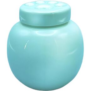جرة الحيوانات الأليفة للكلاب قطة الرماد السيراميك جرة الحيوانات الأليفة لاردة قطة الكلب (Cerulean ، متوسطة)