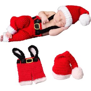 AIXIANG Handmade Baby Halloween Costume Newborn Baby Photo Props Baby Boy Lion Cap and Pants Outfits Set Halloween Gifts