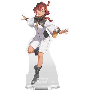 Bandai Spirits Sultta Mercury Acrylic Stand - The Witch from Mercury - Hobby Collectible - Clear - Acrylic Stand
