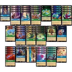 MTG Decks & More Disney Lorcana Aladdin Deck - Aladdin ، Jasmine ، Genie ، IAGO - Custom Build - Strong - 60 Card!