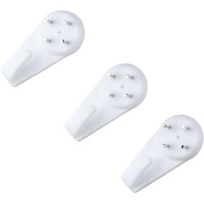 30 Pcs Traceless Nail Hooks Concrete Wall Hooks Non-Trace Hanging Hook for Picture Photo Frame Clock Hangers