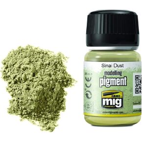 Ammo Mig Sinai Dust Pigment - Model Building Paints and Tools # AMIG3023