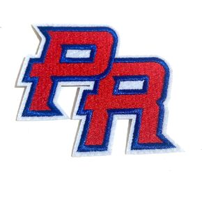 PR PURERTO RICO Flag Patch-إكسسوارات ملابس حديد/خياطة على السترات ، والقبعات ، وحقائب الظهر ، والمزيد