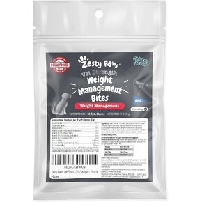 zesty paws الطبيب البيطري لدغات الوزن ، الدجاج ، الكلب ، 10ct (عينة - الحقيبة)