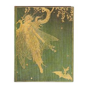 Olive Fairy Ultra مبطن Softcover Journal ، 176pg ، 100gsm بواسطة Paperblanks (Lang's Fairy Books)